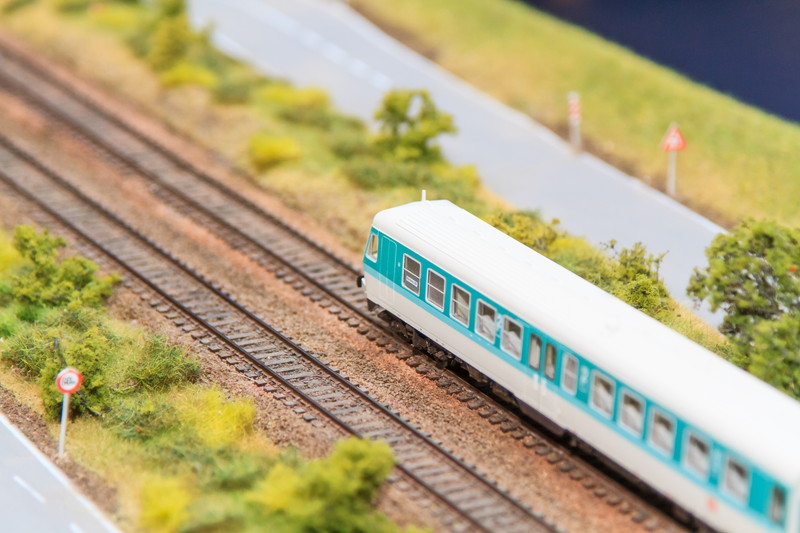 鉄道模型と線路